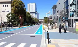 北青山二丁目道路整備工事(歩道拡幅)